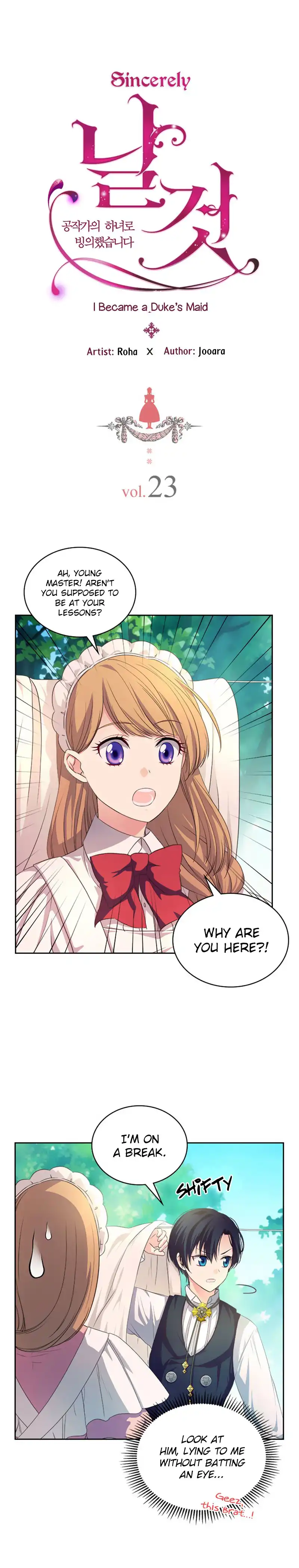 Sincerely: I Became a Duke's Maid Chapter 23 3